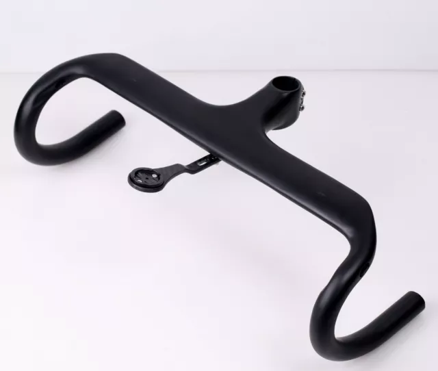 Hylix Integrated Carbon Road Handle Bar+Stem/Combo-Ultra Light-Internal Route