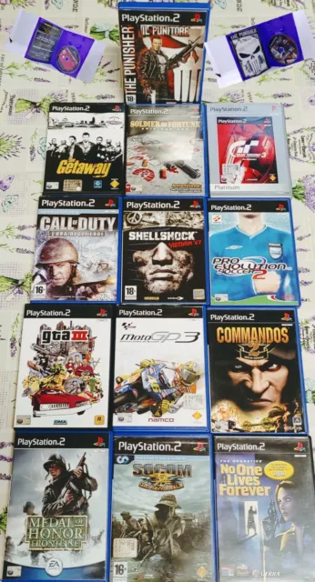 PLAYSTATION2 Giochi vari (GTA III, etc..) per PS2 Sony originali e con custodia.