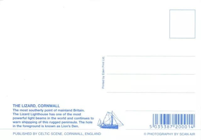 Postkarte Cornwall,Lizard Point,Die Meisten Southerly Point Von Mainland 2