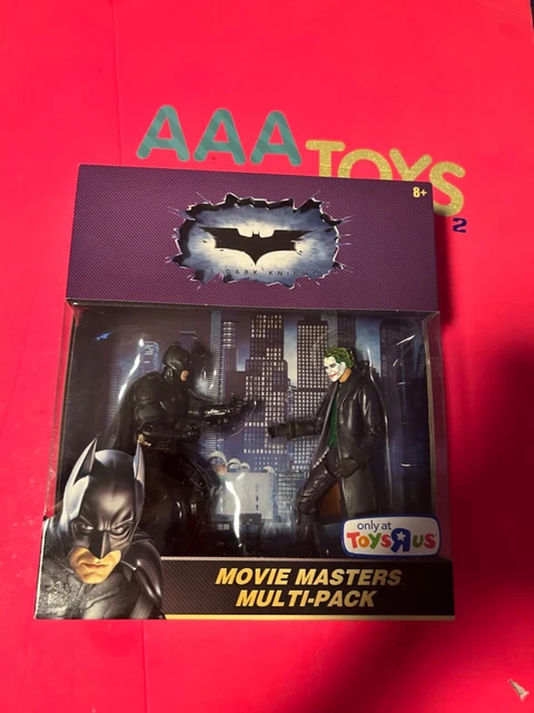 Movie Masters Multi-Pack Batman And Heath Ledger Joker Near Mint Only At Toysrus