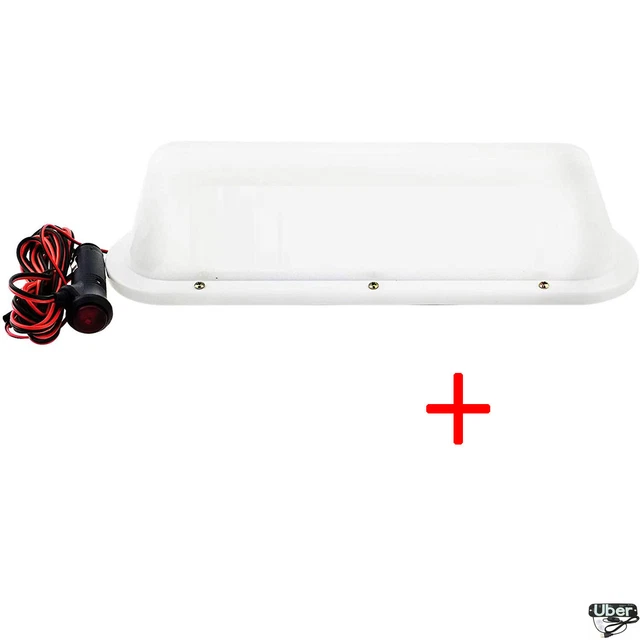 DC12V Car Truck Taxi Cab Sign Roof Dome LED Light Lamp Shell Magnetic Base Gift