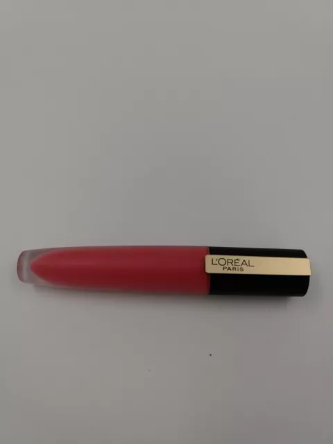 Mancha labial mate L'Oreal Paris Rouge Signature, I Decide, 0,23 Fl Oz 438