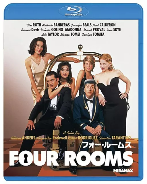 MOVIE-FOUR ROOMS- JAPAN Blu-Ray +Tracking number