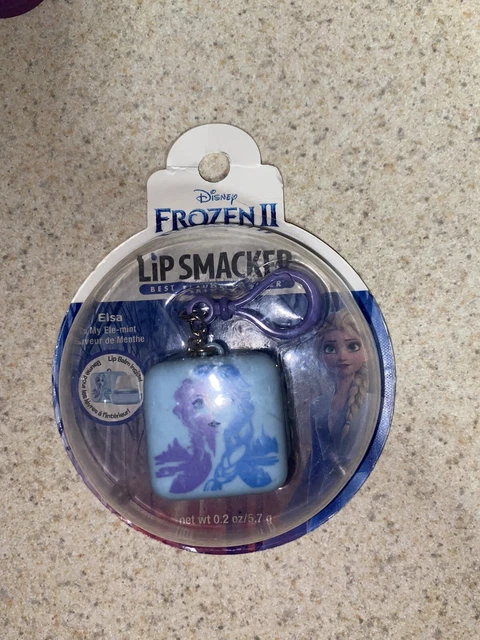 Frozen II Disney Lip Smacker Lip Balm Cube Key Chain (Elsa) Magical Glow