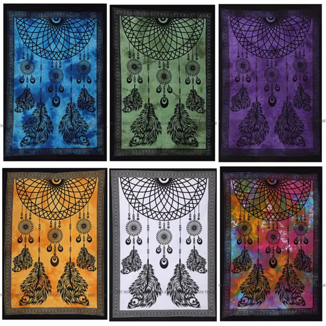 Cotton Dream Catcher Wall Poster Tapestry Indian Bohemian Wall Hanging Posters