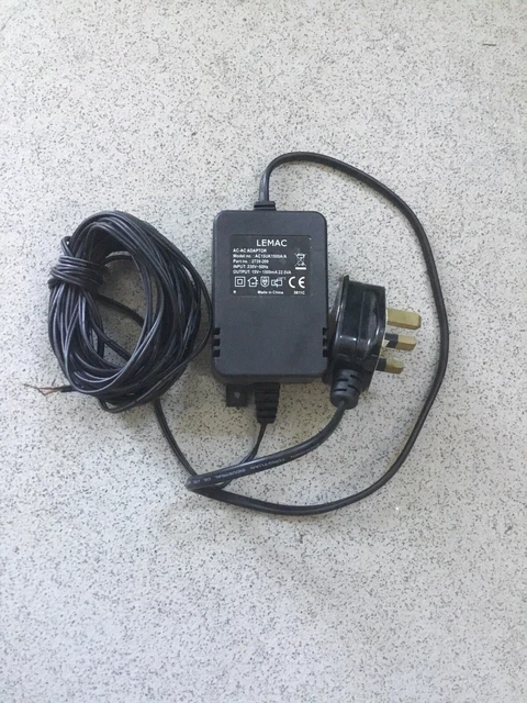 Cargador eleescaleras recto de repuesto Acorn/Brooks 110 120 130 - 15V CA 1,5a