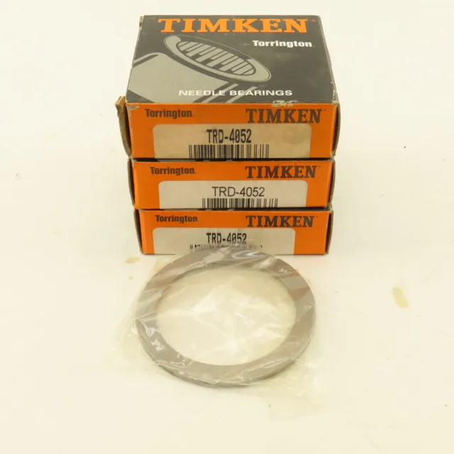 Timken TRD-4052 2-1/2" ID x 3-1/4" OD Needle Bearing Thrust Washer Lot Of 3