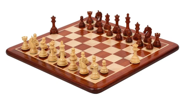 Ensemble Jeu d'Échecs en Bois de Rose