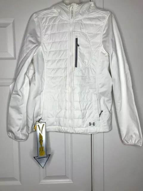 Under Armour Women UA Storm ColdGear® Infrared Werewolf Jacket Ivory Size Small