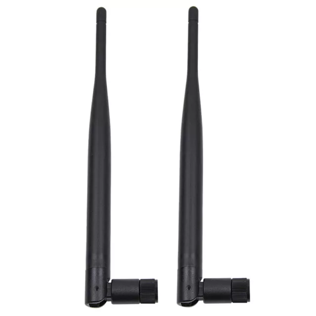 Antenna WiFi RP-SMA 6dBi 2,4 GHz 5 GHz Dual Band + 1x 12 cm cavo U.FL IPEX N8S5 YT 3