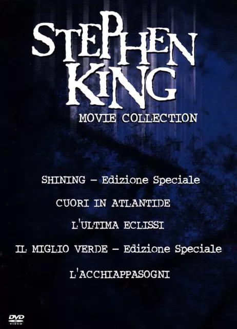 STEPHEN KING MOVIE COLLECTION Cofanetto BOX 7 Dvd :: COME NUOVO ::  1^Ed WARNER