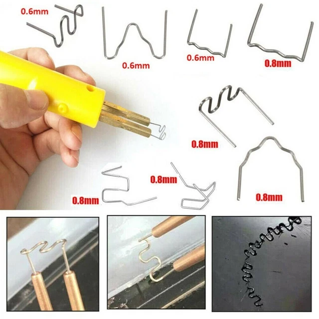 Set riparazione plastica saldatura plastica set riparazione 0,8 mm/0,6 mm n