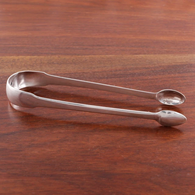 Alexander,John Zeigler Scottish Georgian Sterling Silver Sugar Tongs No Mono