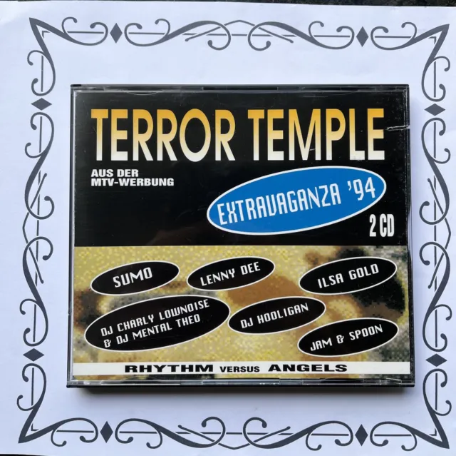 Terror Temple Sampler Hardcore Rave Thunderdome Id&t Sammlung Rar Gabber Gabba