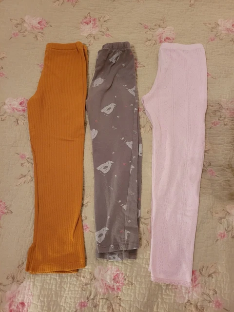 girls leggings 6-7 years bundle