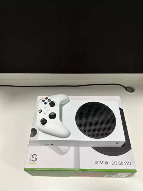 Microsoft Xbox Series S 512GB Video Game Console - White And Boxed