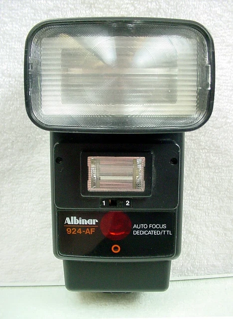 Dedicated Flash Albinar 924-AF | Fits Nikon Minolta Pentax AF | Tested | $19.75