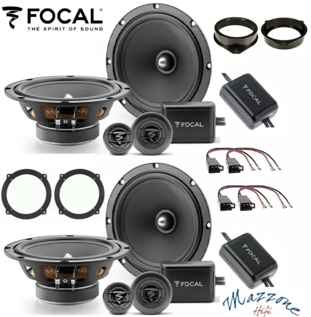 Focal Ase 165 Kit 8 Casse Audi A3 03  Modello 3 Porte Supp/Con Altoparlanti Auto