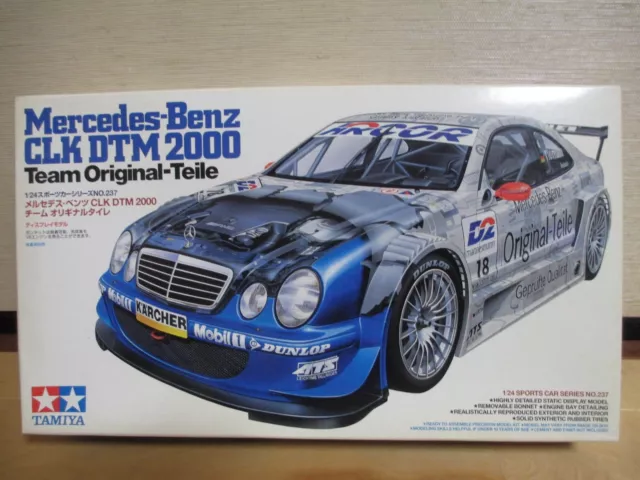 TAMIYA 1/24 Mercedes Benz CLK DTM 2000 Team Original-Teile  MODEL KIT