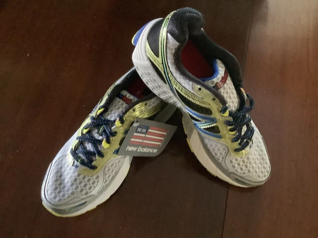 NEW BALANCE 860V4 Running Shoes Size 9.5 B Narrow Mens Gray Yellow Blue M860SB4 69.00 PicClick