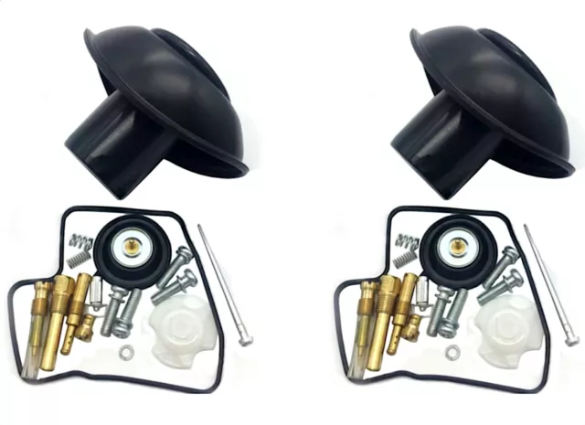 2x Kit di riparazione l carburatore membrana pour Honda VT 600 C Shadow 88-98