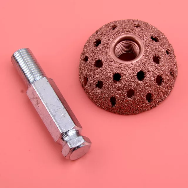 38mm Car Tire Grinding Buffing Wheel Buffer Ball w/ Linking Rod Tyre Repair Tool