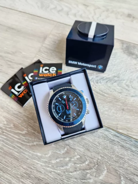 BMW Motorsport Steel Ice Watch Chrono - 48mm - BM.CH.BLB.BB.L.14