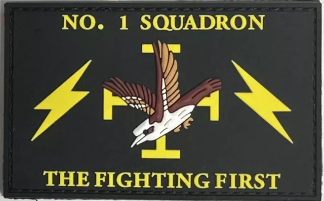 1 Squadron RAAF Air Force PVC Patch Australia