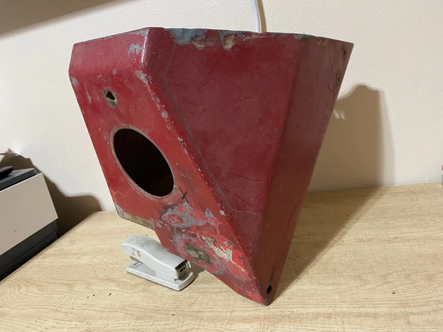 1970-74 Maico 250/360/400/440/501 Red  Fiberglass Air Box Nice Condition Used.