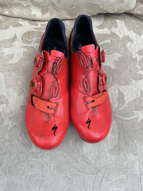 Specialized S-Works 6 Radschuhe - UK 11/EU 46 - rot/orange