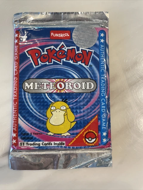 FUNSKOOL METEOROID-SERIES PSYDUCK-ART Booster Pack Pokemon 11-Card TCG ...