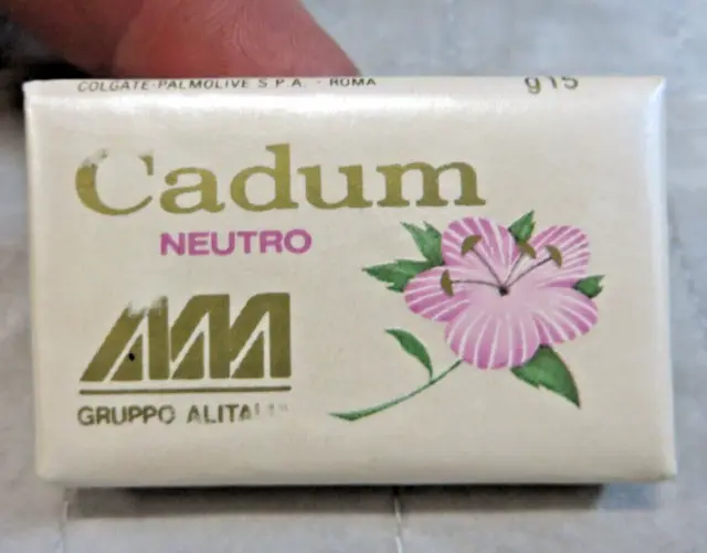 SOAP SAVON SAVONNETTE - CADUM NEUTRO GRUPPO ALITALIA AVIAZIONE 15 g