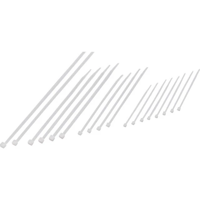 TRU COMPONENTS 1571248 Assortiment de serre-câbles 100 mm, 150 mm, 200 mm, 250