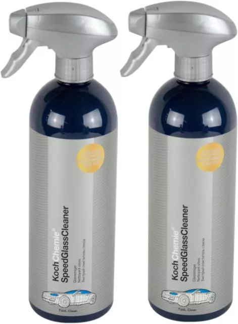 Chemie 2X Speed Glass Cleaner Glasreiniger Scheibenreiniger Reiniger 750 Ml