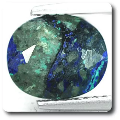 2.23 cts MALACHITE AZURITE Madagascar.