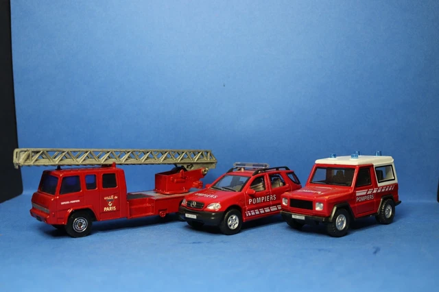 CEF REPLEX 1/43 Renault Camiva TRM 4x4 - Pompiers Saire Feux De Forêts (sans Boîte)