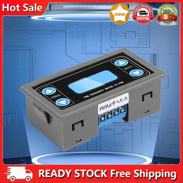 Generatore di segnale PWM display LCD 3,3-30 V rapporto frequenza impulsi regolabile