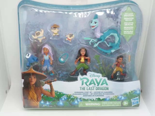 Disney Pack Figurines Raya Et Le Dernier Dragon Histoire De Kumandra