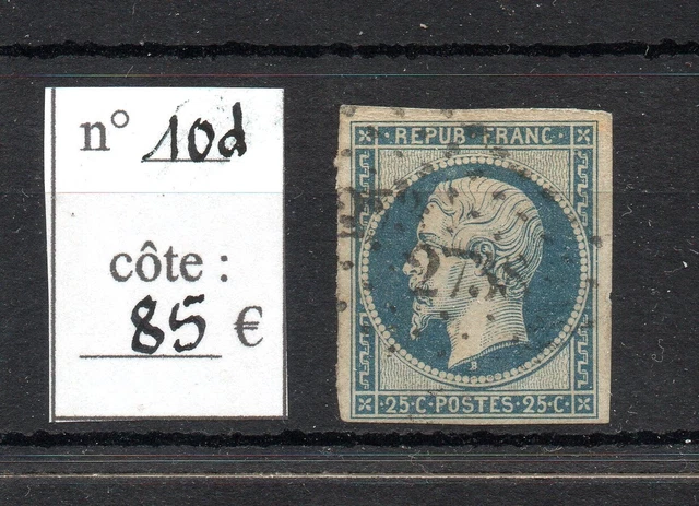 Timbres France Napoléon - Nos 11 Et 12 - Bel Aspect, Marges Correctes