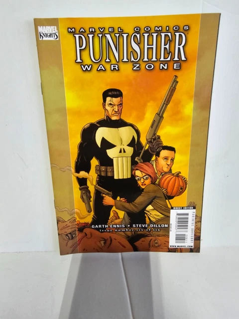 Punisher War Zone #6 Marvel Comics Marvel Knights March 2009 Ennis Dillon NEW
