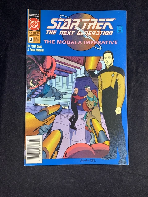 (Lot Of 2) Star Trek The Next Generation Number 3 And 39 DC Comics August 1991