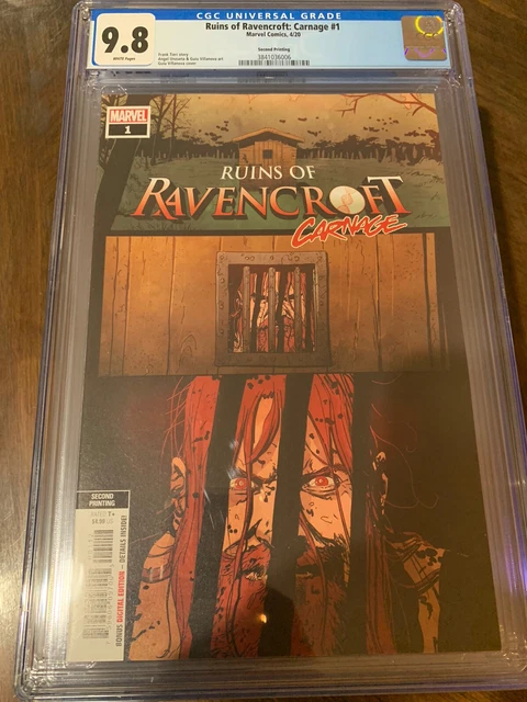 Ruins Of Ravencroft Carnage #1 CGC 9.8 1st Cortland Kasady 2nd Print Variant 5