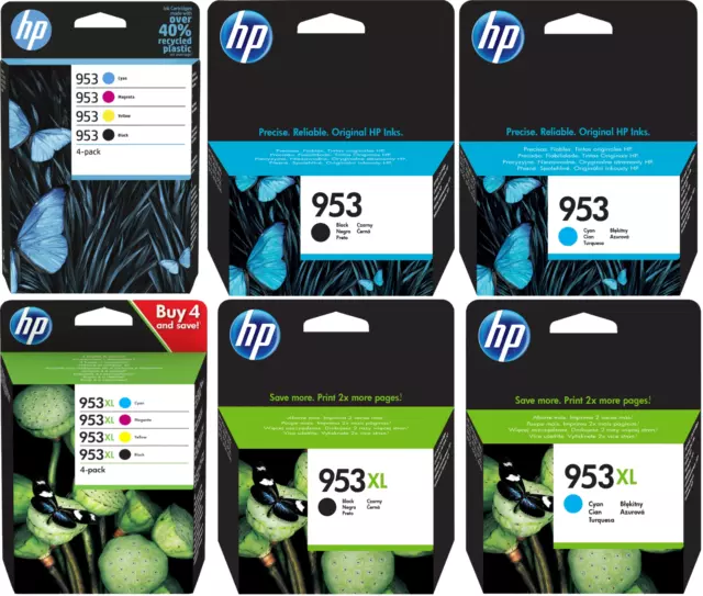 Original HP 953 HP953 XL Tinte Patronen Druckerpatrone OfficeJet Pro 7720 8740