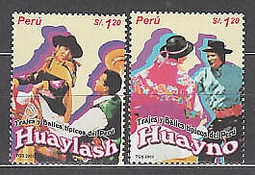 Peru - Post 2004 Yvert 1424/5 MNH Danzas