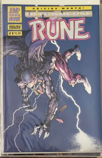 Malibu Comics (Marvel Comics) - Rune (Warlock, Silver Surfer) - 6 Books - 1995