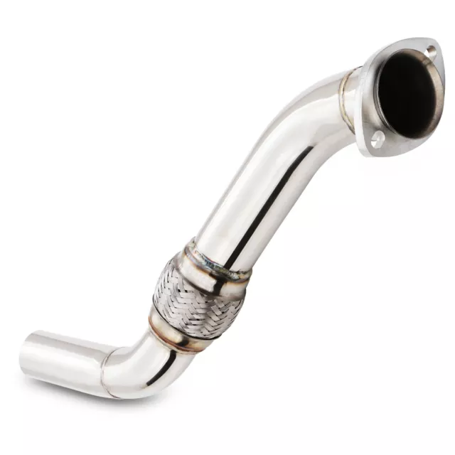 STAINLESS EXHAUST FRONT RACE BYPASS DOWNPIPE FOR BMW 3 SERIES E46 330d M57 98-05