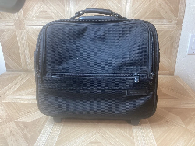 Briggs & Riley Cabin Bag Black Luggage Suitcase Wheeled Weekender