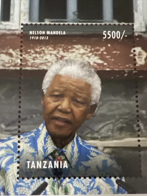 Tanzania 2013 - President Nelson Mandela - Souvenir Sheet - MNH 2