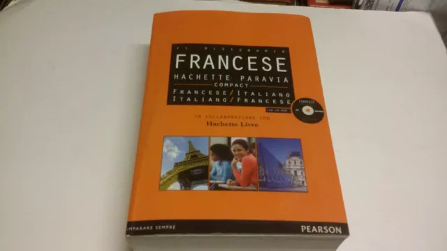 Il Dizionario Francese + CD, Compact, Hachette Paravia, Pearson, 7d22
