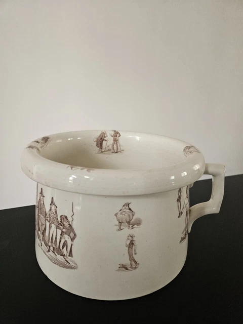 DINETTE POUPÉE ANCIENNE porcelaine Pot De Chambre D'aisance Bon État EUR 10,50 - FR